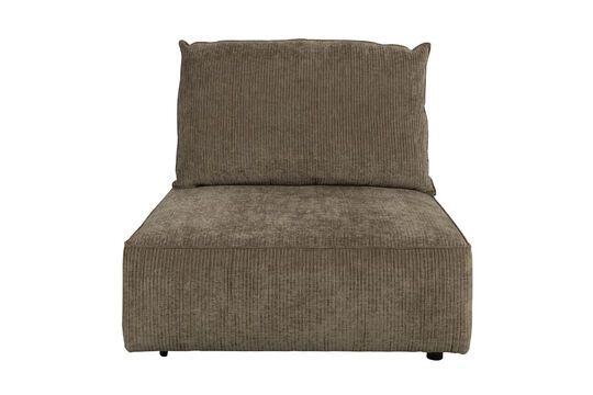 1-sitziges Sofaelement aus grünem Stoff Hunter