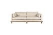 Miniaturansicht 3-Sitzer-Sofa aus beigem Stoff Blossom 1