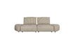 Miniaturansicht 3-Sitzer-Sofa aus beigem Stoff Hunter 1