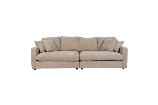 3-Sitzer-Sofa aus beigem Stoff Sense ohne jede Grenze