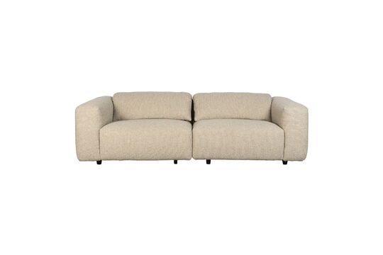 3-Sitzer-Sofa aus beigem Stoff Wings ohne jede Grenze