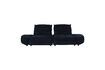 Miniaturansicht 3-Sitzer-Sofa aus blauem Stoff Hunter 1