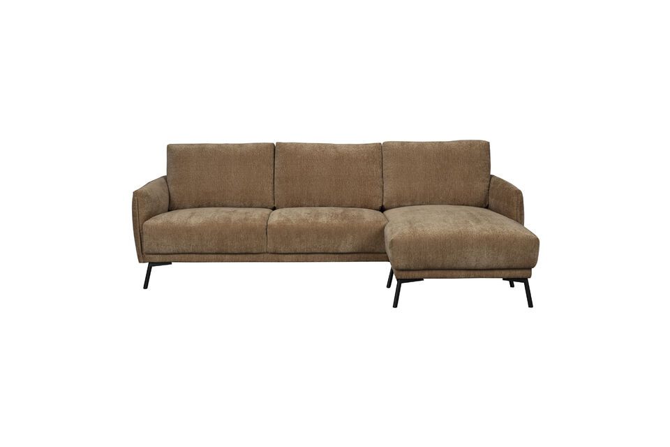 3-Sitzer-Sofa mit Camel-Stoff rechts Harper DutchBone