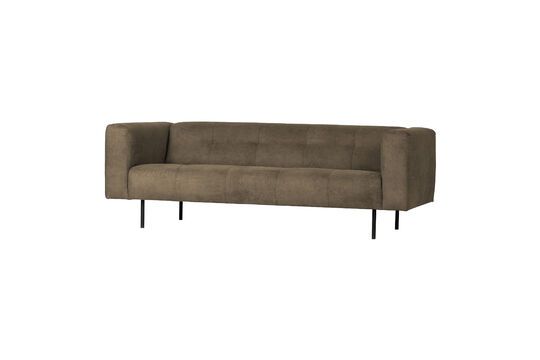 3-Sitzer-Sofa mit Stoffbezug in Taupe Skin