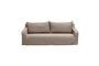 Miniaturansicht 3-Sitzer-Sofa mit Stoffbezug in Taupe Turia ohne jede Grenze