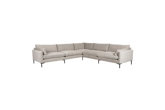 7-Sitzer Ecksofa in latte Stoff Summer ohne jede Grenze