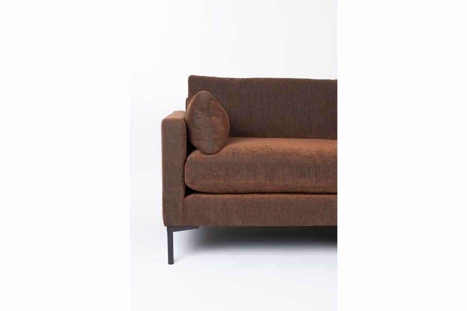 7-Sitzer-Ecksofa in Stoff terra Summer - 3