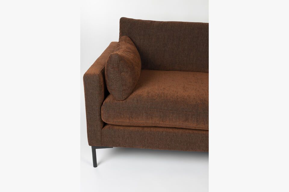 7-Sitzer-Ecksofa in Stoff terra Summer - 4