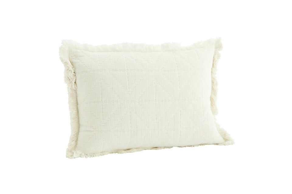 Baumwollkissenbezug Off-White Quilt Madam Stoltz