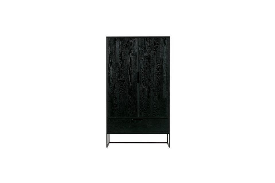 Cabinet 2 protes schwarz Silas Woood