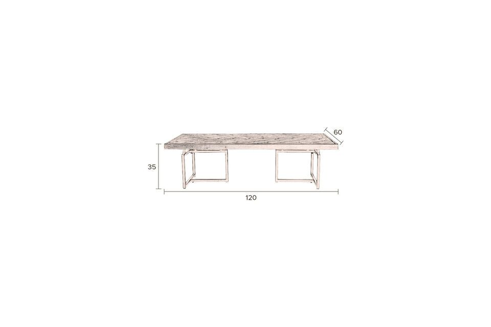 Couchtisch aus schwarzem Holz Class - 5