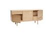 Miniaturansicht Cube Sideboard aus hellem Eichenfurnier 5