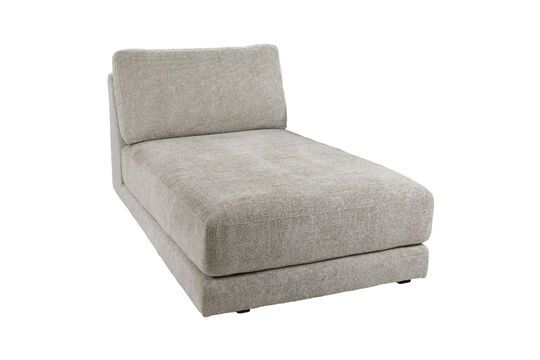 Element Chaiselongue Stoff grau Toronto ohne jede Grenze