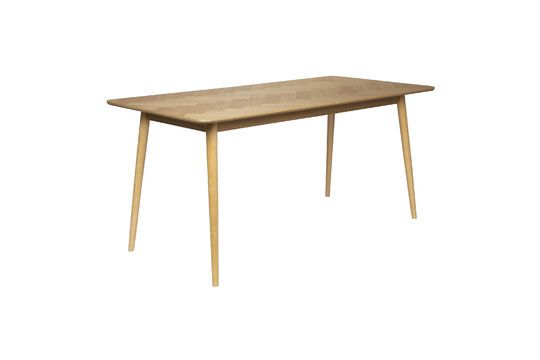 Esstisch aus Holz beige 160cm Fabio ohne jede Grenze