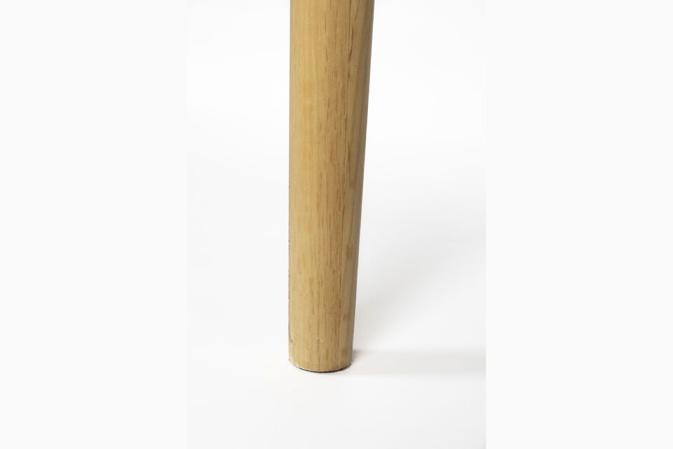 Esstisch aus Holz beige 160cm Fabio - 6