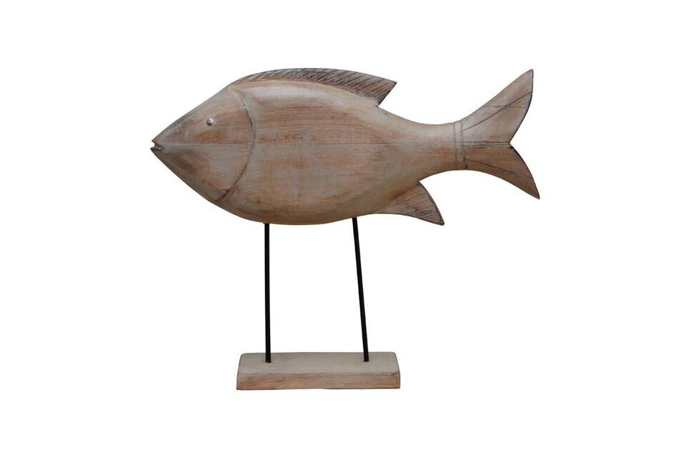 Unsere Fischfigur aus Holz