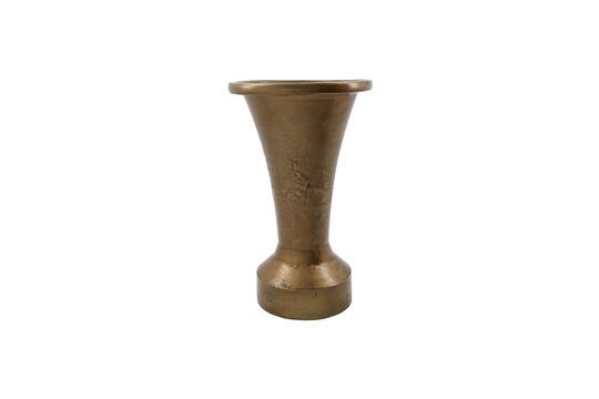 Goldene Aluminiumvase Florist ohne jede Grenze