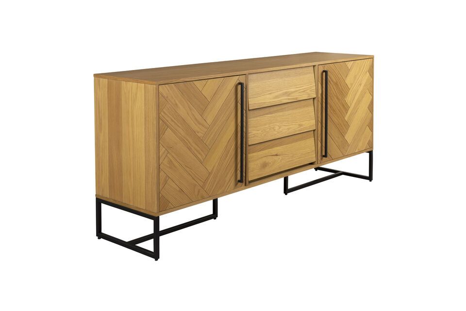 Highboard aus Eichenholz Class - 16