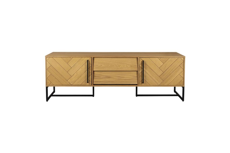 Niedriges Sideboard aus Eichenholz Class - 10