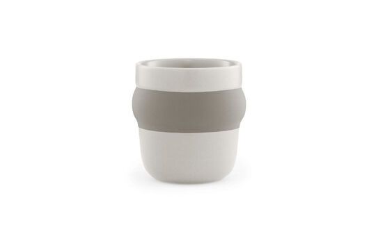 Obi Espressotasse aus Keramik in beige