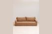 Miniaturansicht Orangefarbenes 3-Sitzer-Sofa aus Stoff Turia 1