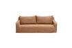 Miniaturansicht Orangefarbenes 3-Sitzer-Sofa aus Stoff Turia 3