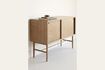 Miniaturansicht Sideboard aus hellem Eichenfurnier Herringbone 2