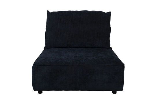 Sofaelement 1-sitzig in blauem Stoff Hunter