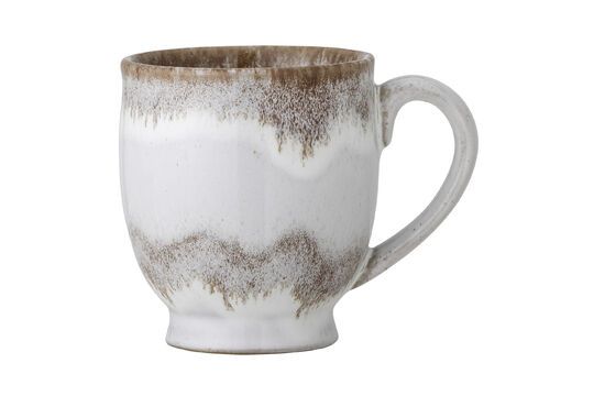 Tasse aus grauem Sandstein Jatoba ohne jede Grenze