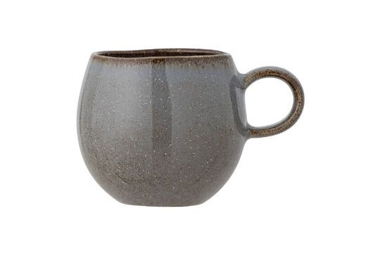 Tasse aus grauem Sandstein Sandrine ohne jede Grenze