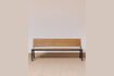 Miniaturansicht Teakholzbank beige Contemporary 2