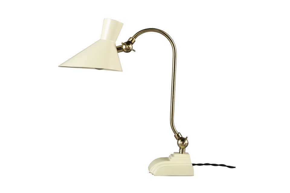 Tischlampe aus beigem Eisen Gaia - 5