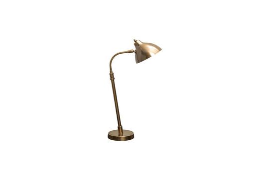 Tischlampe aus Goldmessing Emera