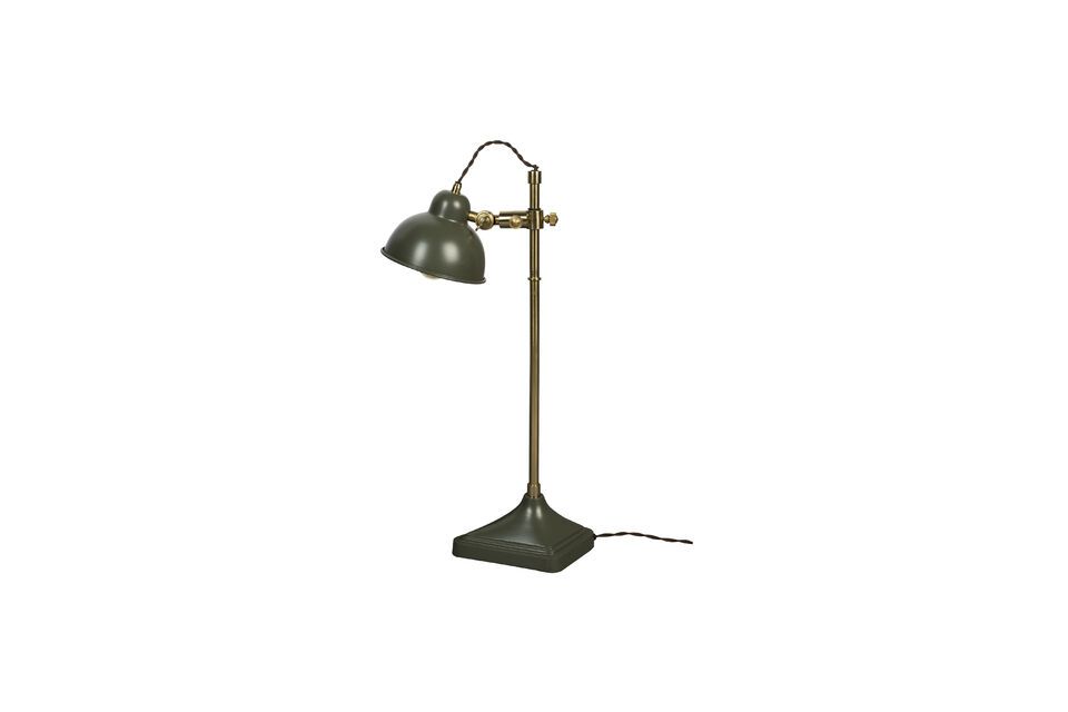 Tischlampe aus grünem Eisen Todd DutchBone