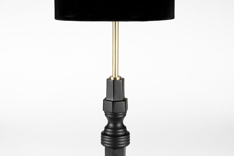 Tischlampe aus schwarzem Aluminium Totem - 6