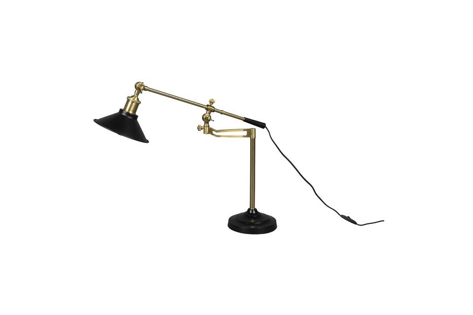 Tischlampe aus schwarzem Eisen Penelope - 1