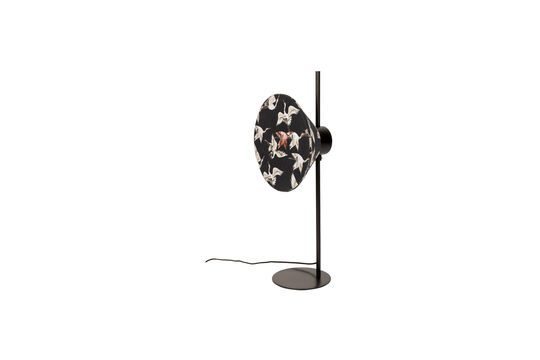 Tischlampe aus schwarzem Metall Jaylee