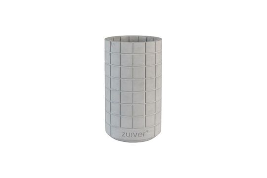 Vase aus grauem Beton 26 cm Fajen ohne jede Grenze