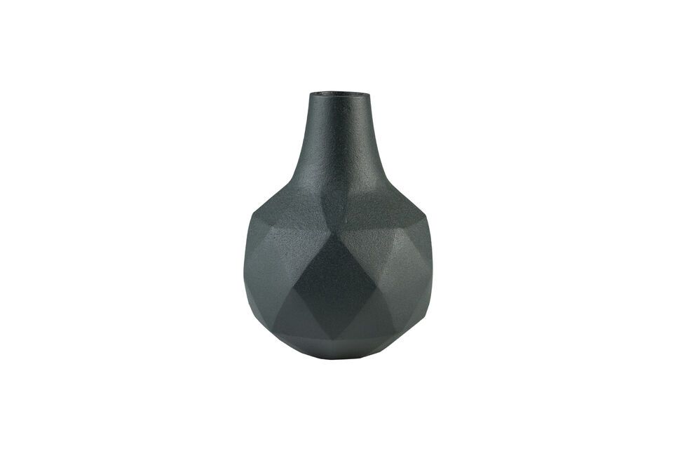 Vase aus grünem Aluminium 16 cm Bloom Zuiver