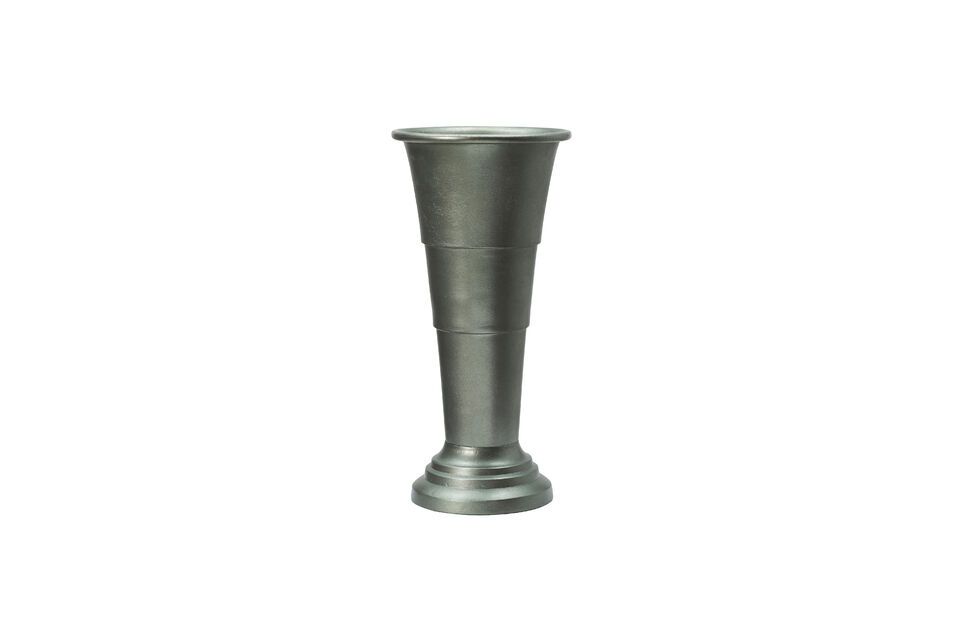 Vase aus grünem Aluminium Florist House Doctor