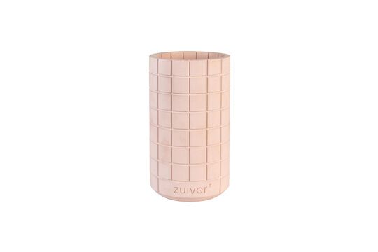 Vase aus rosa Beton 26 cm Fajen ohne jede Grenze