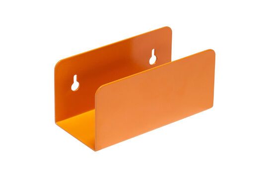 Zeitschriftenhalter aus Metall in Orange Clutch ohne jede Grenze